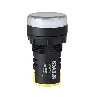 Лампа AD22DS(LED) матрица 22мм 230В бел. | код.238572 | КЭАЗ