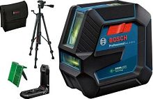 Нивелир лазерн. Bosch GLL 2-15 G & Tripod 2кл.лаз. 540нм цв.луч. зеленый 2луч. (0601063W01) | код 2031009 | BOSCH
