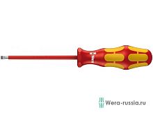 Отвертка диэлектрическая шлицевая 160 i SL VDE, 0.8 x 4 x 100 мм | код WE-006115 | Wera