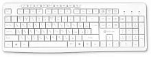 Клавиатура Оклик K225W белый USB беспроводная Multimedia (1875235) | код 1875235 | Oklick