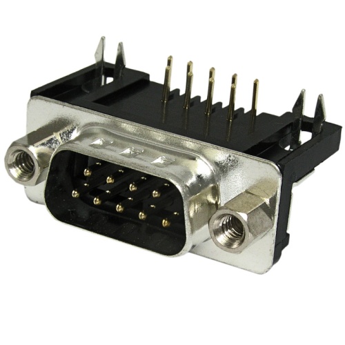 Разъём D-SUB RUICHI DRB-09MB, 9 контактов | код 61928 | Ruichi
