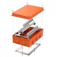 Коробка огнестойкая для о/п 40-0330-FR2.5-40 Е15-Е120 RAL2004 260х175х90 (7 шт/кор) Промрукав | код 40-0330-FR2.5-40 | ПРОМРУКАВ