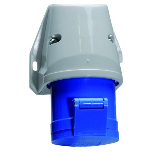 Розетка настенная 16А 3Р(2Р+Е) 230В 6h IP44 90x72 QC Bals | код 11895 | Bals