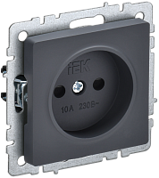 BRITE Роз. без з/к с з/ш 10А РСш10-2-БрГ граф. IEK | код BR-R13-10-K53 | IEK