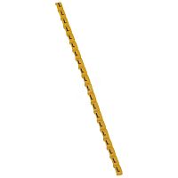 Маркировка буква (L) черный/желтый Duplix (600шт) | код 38421 | Legrand