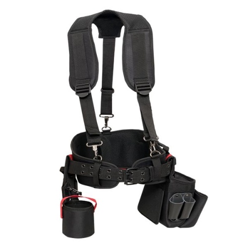 Пояс монтажника с 3 сумками и разгрузочными ремнями С-15 Professional | код C-15 | EKF фото 2