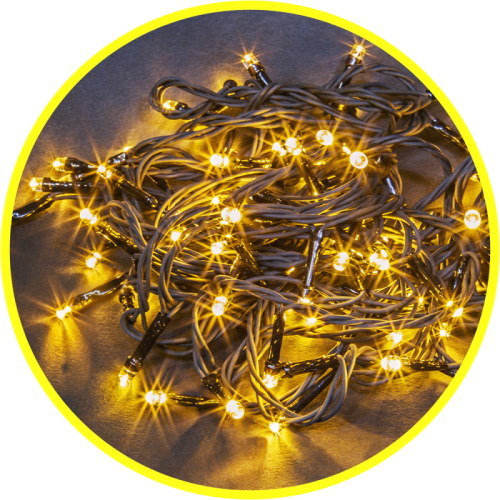 Гирлянда 61 811 NGF-S01-120WW-5-7.5m-230-C8-G-IP20 | Код. 61811 | Navigator