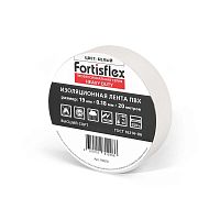 Изолента ПВХ Heavy Duty 19х0.18х20 (бел) | код 90818 | Fortisflex