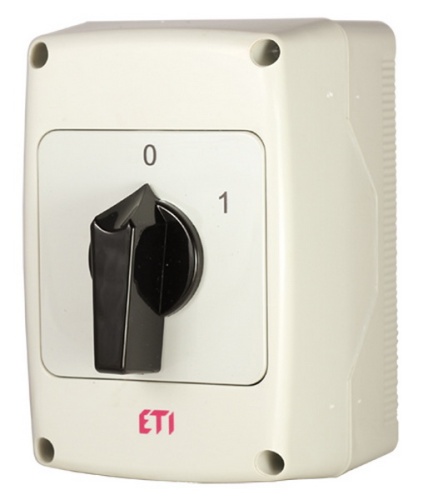 Переключатель CS 32 10 PNG (3p_0-1корп./IP65_с/ч_32A) | код 004773166 | ETI