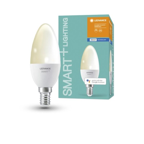 Лампа светодиодная SMART+ Candle Dimmable 40 5Вт/2700К E14 | код 4058075485211 | LEDVANCE