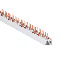 Шина соединительная 3П 63A FORK (вилка) 1м. (ANDELI) | код ADL16-252 | ANDELI