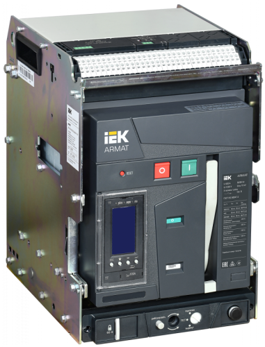 ARMAT Возд. авт. выкл. выдв. 3P B 85кА 630А TT с акс. IEK | код AR-ACB-3VB-085-0630A-TTCF | IEK