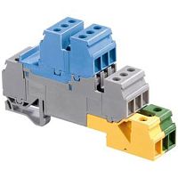 Клемма D4/6.LNTP2 для щитов 4мм.кв. | код ENT1SNA110327R2100 | TE Connectivity (Entrelec,Tyco)