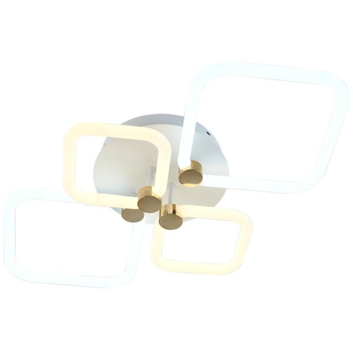 Люстра потолочная светодиодная диммируемая, OTTIMO, Алиса, с ДУ, 3 режима, 720х425х130мм, 102Вт, 2700K+6400K/4200K/6400K+2700K, 46м, белый/золото, 51616 7, Ritter | код 51616 7 | RITTER фото 2 Люстра потолочная светодиодная диммируемая, OTTIMO, Алиса, с ДУ, 3 режима, 720х425х130мм, 102Вт, 2700K+6400K/4200K/6400K+2700K, 46м, белый/золото, 51616 7, Ritter | код 51616 7 | RITTER фото 2