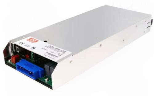 Источник питания AC-DC, 720Вт, вход 90...264В AC 47...63Гц/127...370В DC, выход 12В/60А рег, выхода 11,6...12,4В, изоляция 3000В AC, в кожухе 295х127х41мм, -20...+60С, шина I2C | код RCP-1000-12-C | MeanWell