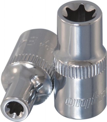 114606 Головка торцевая 1/4DR, внешний TORX®, Е6 | код 114606 | Ombra