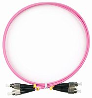 Cabeus FOP-50-OM4-FC-FC-7m Шнур оптический duplex FC-FC 50/125 mm OM4 7м LSZH | код 9085c | Cabeus