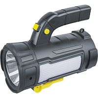 Фонарь-прожектор кемпинговый NPT-SP30-ACCU 1LED 10Вт+2х18LED 3Вт li-ion 6Ач | код. 93811 | NAVIGATOR