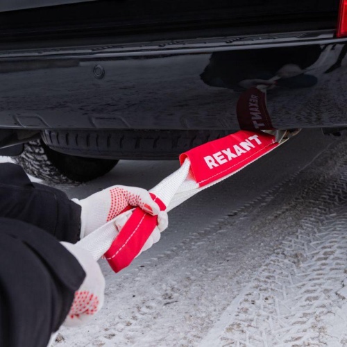 Трос динамический (стропа) 7т, 6м, в чехле | код 80-0239 | REXANT фото 2