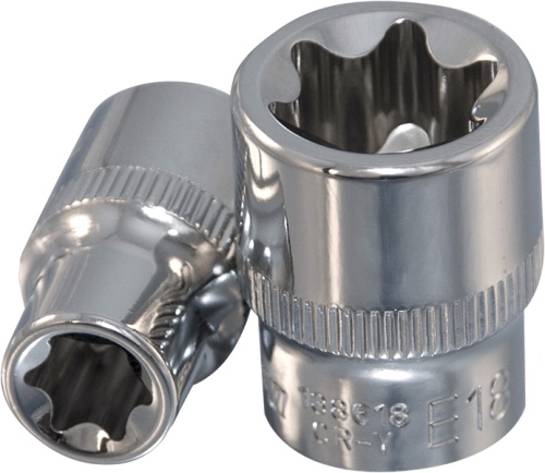138614 Головка торцевая 3/8DR, внешний TORX®, Е14 | код 138614 | Ombra