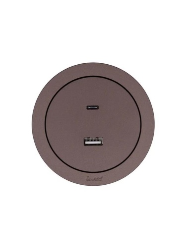 Розетка 1-м СП OSEN TC+ USB разъем механизм шоколад LEZARD 743-7388-192TC фото 4 Розетка 1-м СП OSEN TC+ USB разъем механизм шоколад LEZARD 743-7388-192TC фото 4