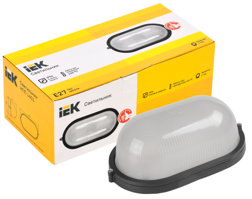 Светильник НПП1401 овал 60Вт IP54 черный | код LNPP0-1401-1-060-K02 | IEK фото 2 Светильник НПП1401 овал 60Вт IP54 черный | код LNPP0-1401-1-060-K02 | IEK фото 2