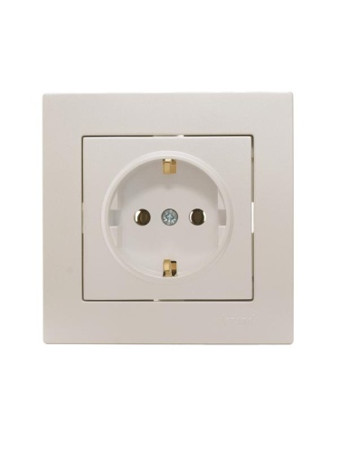 Vesna Розетка с/з жемч. бел. перл. | код 742-3088-122B | LEZARD фото 6 Vesna Розетка с/з жемч. бел. перл. | код 742-3088-122B | LEZARD фото 6