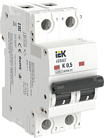 ARMAT Авт. выкл. M06N-DC 2P K 0,5А IEK | код AR-M06N-2-K0D5DC | IEK
