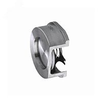 Клапан обратный нержавеющая сталь осевой 275I 125 Ру40 Тмакс 300С межфланцевый диск нерж | код 275I125E51 | Zetkama