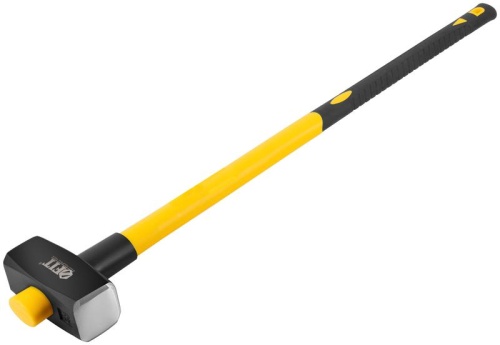 Кувалда кованая, фиброглассовая обратная усиленная ручка 900 мм, 4 кг | код 45244 | FIT фото 2 Кувалда кованая, фиброглассовая обратная усиленная ручка 900 мм, 4 кг | код 45244 | FIT фото 2