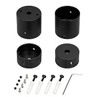 Крепление MOONLIGHT-VT-CEILING-DL-D40-BLACK алюм. (комплект) Arlight 047343