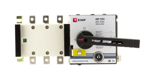 Устройство АВР ТСР1 100А 3Р 230В PROxima | код ats-tsr1-100A-3p-pro | EKF
