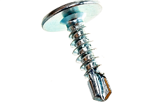 Саморез металл/металл 4.2х16 сверло цинк 1000 шт | код screw-mm-4.2x16s-1000 | ЭТМ-Крепеж