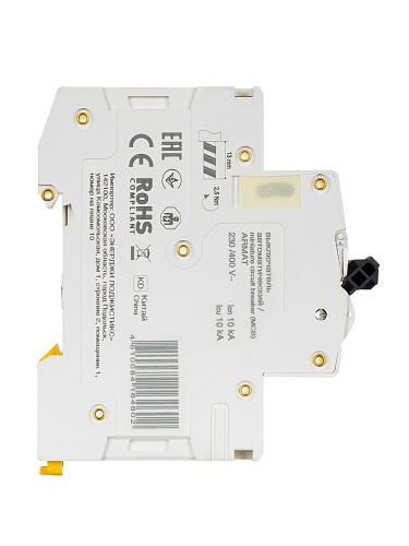 ARMAT Автоматический выключатель M10N 1P C 25А | код AR-M10N-1-C025 | IEK  фото 8