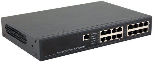 PoE-инжектор Gigabit Ethernet на 8 портов. (Midspan-8/150RG) | код sct0987 | OSNOVO