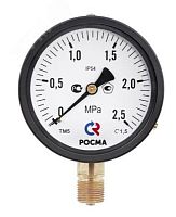 Манометр общетехнический радиальный ТМ-510Р.00 0. .400 МРа М20х1.5 кл.1.5 | код 8614 | РОСМА