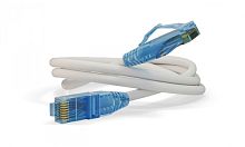Патч-корд U/UTP Cat.6 LSZH 0.5 м белый, Hyperline PC-LPM-UTP-RJ45-RJ45-C6-0.5M-LSZH-WH | код 230204 | Hyperline