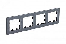 Рамка 4-м AtlasDesign Nature мрамор айс грей | код. ATN343204 | Schneider Electric