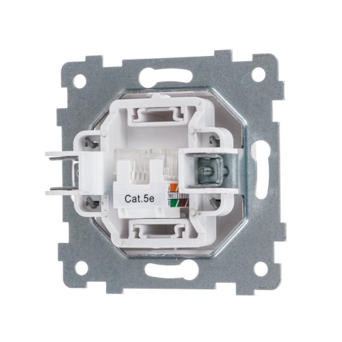 Розетка компьютерная 1-м Мария РК1-455 RJ45 кат.5E механизм сл. кость Кунцево 120003 фото 3 Розетка компьютерная 1-м Мария РК1-455 RJ45 кат.5E механизм сл. кость Кунцево 120003 фото 3