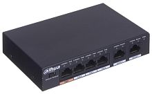 Коммутатор 4-х портовый PoE (DH-PFS3006-4ET-60) | код 113751 | Dahua