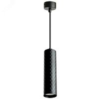 Светильник ДСО GU10 без лампы на подвесе черный | код ML1878 48655 | FERON