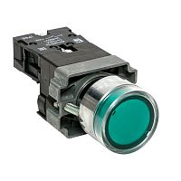 Кнопка BA31 с подстветкой 230В зеленая NO IP65 PROxima | код xb2-bw31-230-65 | EKF