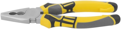 Плоскогубцы комбинированные "Смарт" трехцветные прорезиненные ручки никелевое покрытие 200мм FIT 50665 фото 3 Плоскогубцы комбинированные "Смарт" трехцветные прорезиненные ручки никелевое покрытие 200мм FIT 50665 фото 3