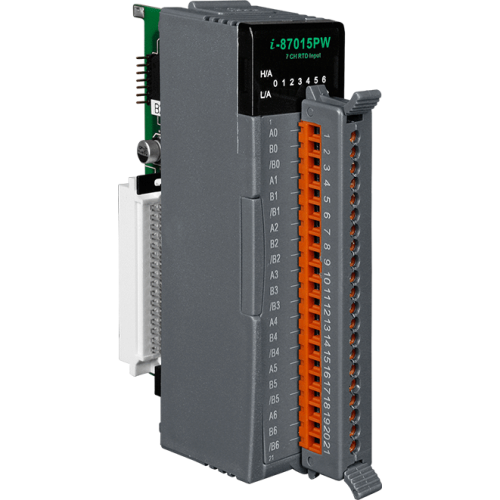 I-87015PW-G CR 7-channel RTD Input Module with 3-wire RTD long distance measurement | код 00-06008842 | ICP DAS