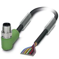 Кабель для датчика / исполнительного элемента SAC-12P-MR/ 5,0-PUR SCO | код 1430598 | PHOENIX CONTACT