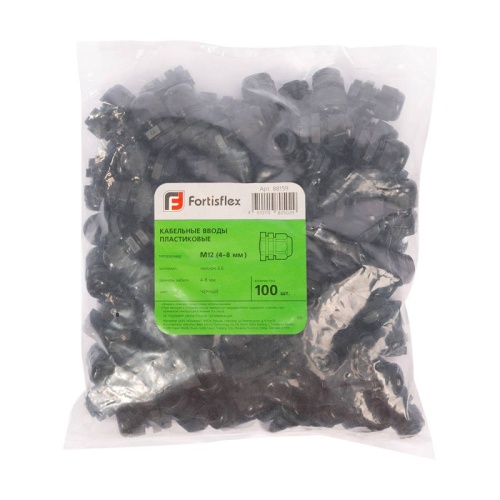 Ввод кабельный М-20 (уп.100шт) Fortisflex 80045 фото 7 Ввод кабельный М-20 (уп.100шт) Fortisflex 80045 фото 7