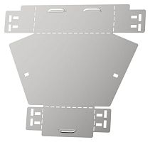 ESCA 3 Поворот 45град 80х300-0,6 IEK | код ES3-PG-45-080-300-06 | IEK