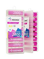 Аккумулятор R6 NI-MH 2800мА.ч 8b (уп.8шт) | код KOCR6NIMH2800mAh8B | КОСМОС