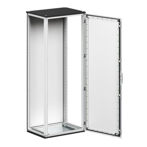 Корпус напольный CQE N 2000х800х600мм с одностворчат. дверью и с задн. панелью собран. RAM block DKC R5CQEN2086A