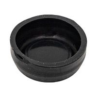 Колпачок для плоской кнопки XB4 силикон. черн. EKF pe-22x-bl